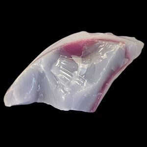 Lavender Purple Swirl Art‎ Glass Cullet Slag Glass #5XL49